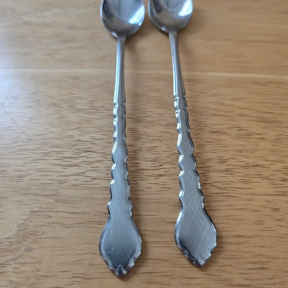 Oneida CELLO Stainless Iced Tea Spoons 7.5
